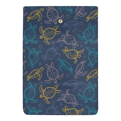 Sea Turtle Baby Print Women's Trifold Wallet