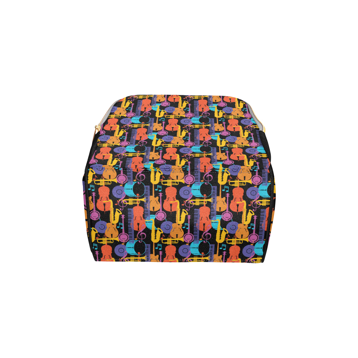 Jazz Pattern Print Design 03 Diaper Bag Backpack