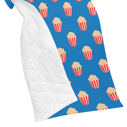Popcorn Pattern Print Design A04 Premium Quilt