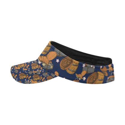 Cowboy Pattern Print Design 03 Unisex Sun Visor
