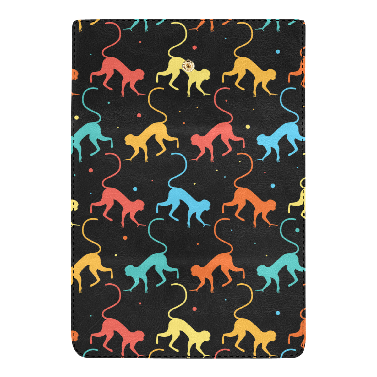 Monkey Pattern Print Design 01 Women's Trifold Wallet