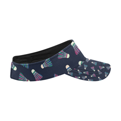 Badminton Ball Pattern Print Design 02 Unisex Sun Visor