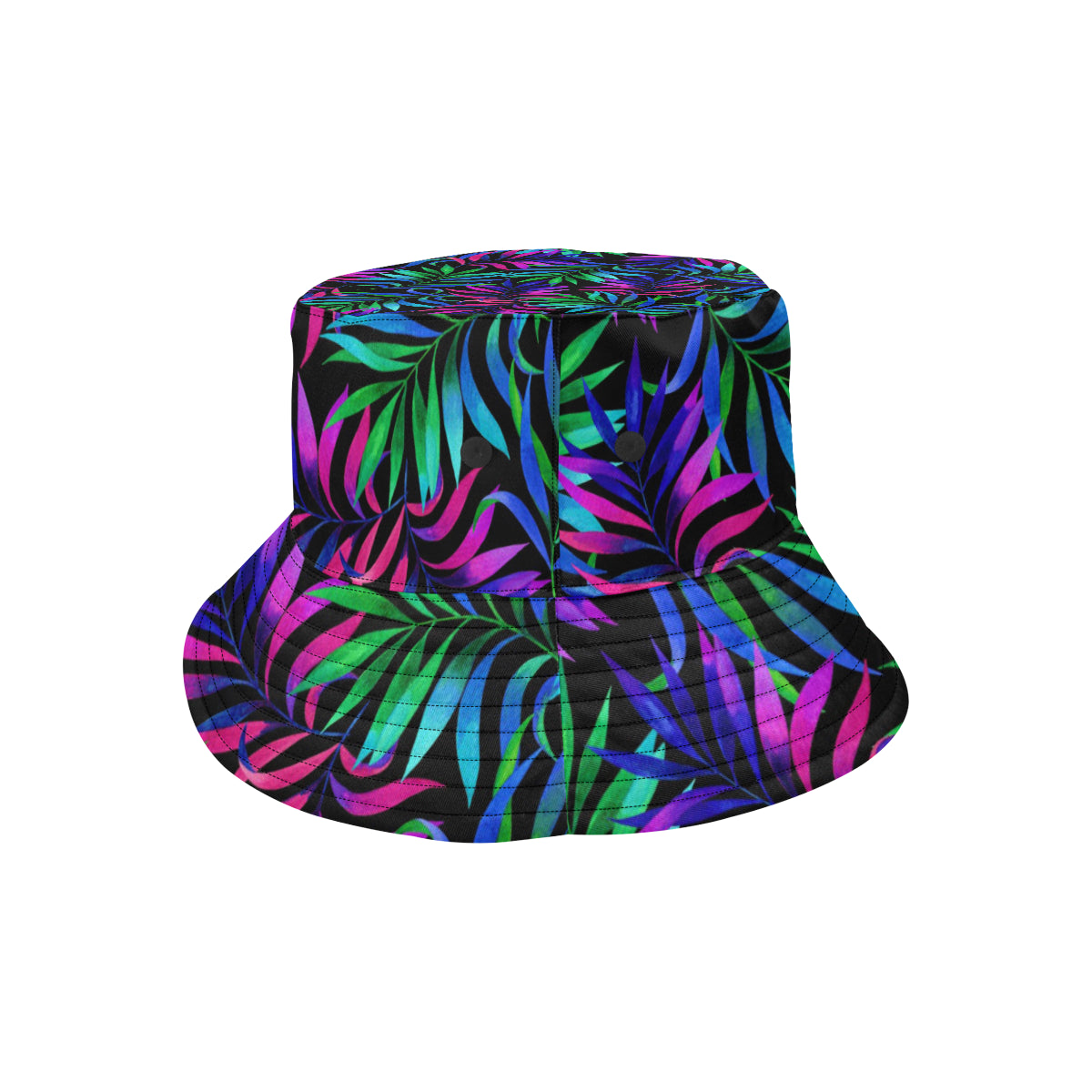 Tropical Flower Pattern Print Design TF010 Unisex Bucket Hat