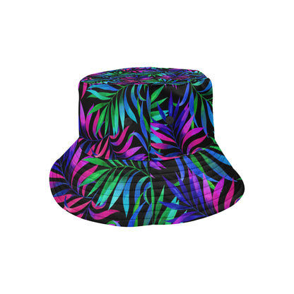 Tropical Flower Pattern Print Design TF010 Unisex Bucket Hat