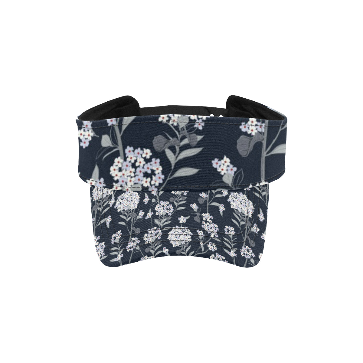 Hydrangea Pattern Print Design HD07 Unisex Sun Visor