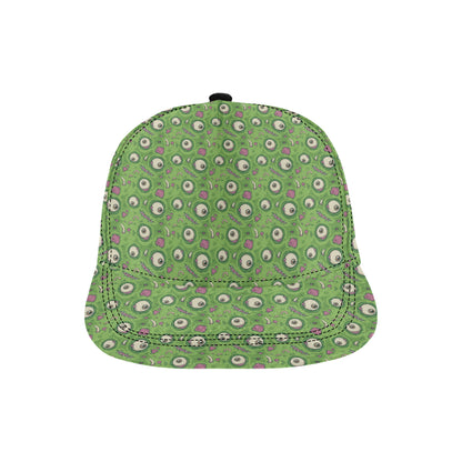 Zombie Eyes Design Pattern Print Snapback Cap