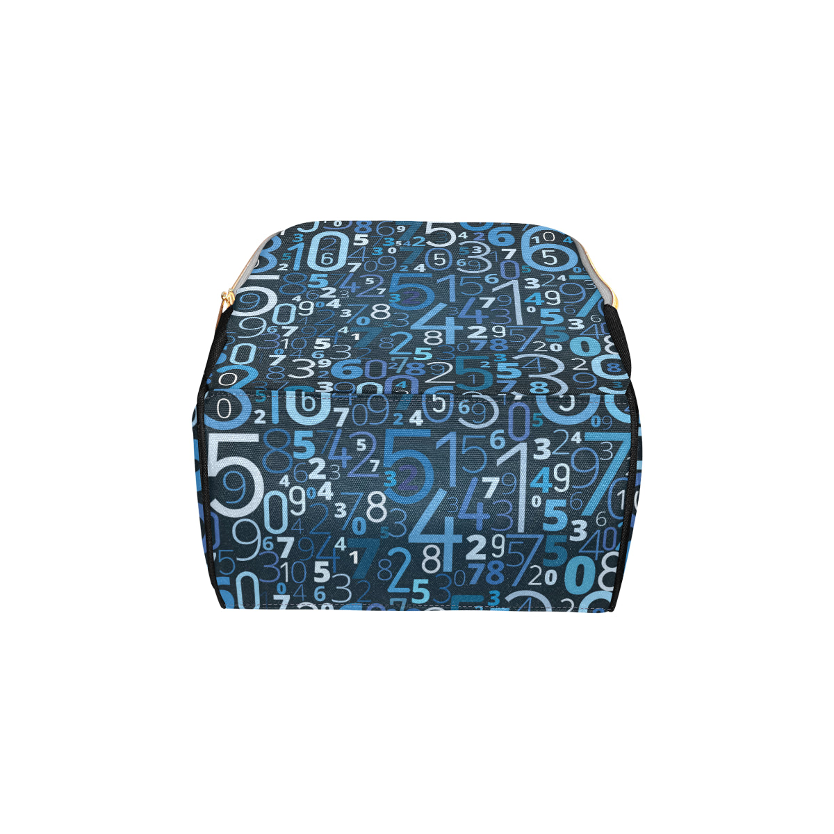Number Pattern Print Design A02 Diaper Bag Backpack