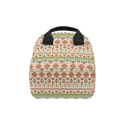 American indian Ethnic Pattern Insulated Lunch Bag