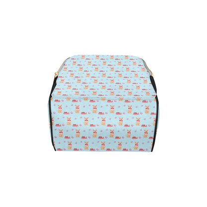 Chihuahua Pattern Print Design 05 Diaper Bag Backpack