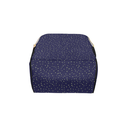 Constellation Pattern Print Design 02 Diaper Bag Backpack