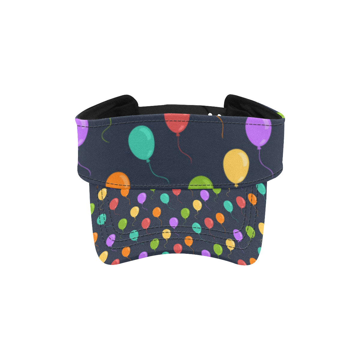 Ballon Colorful Pattern Print Design 03 Unisex Sun Visor