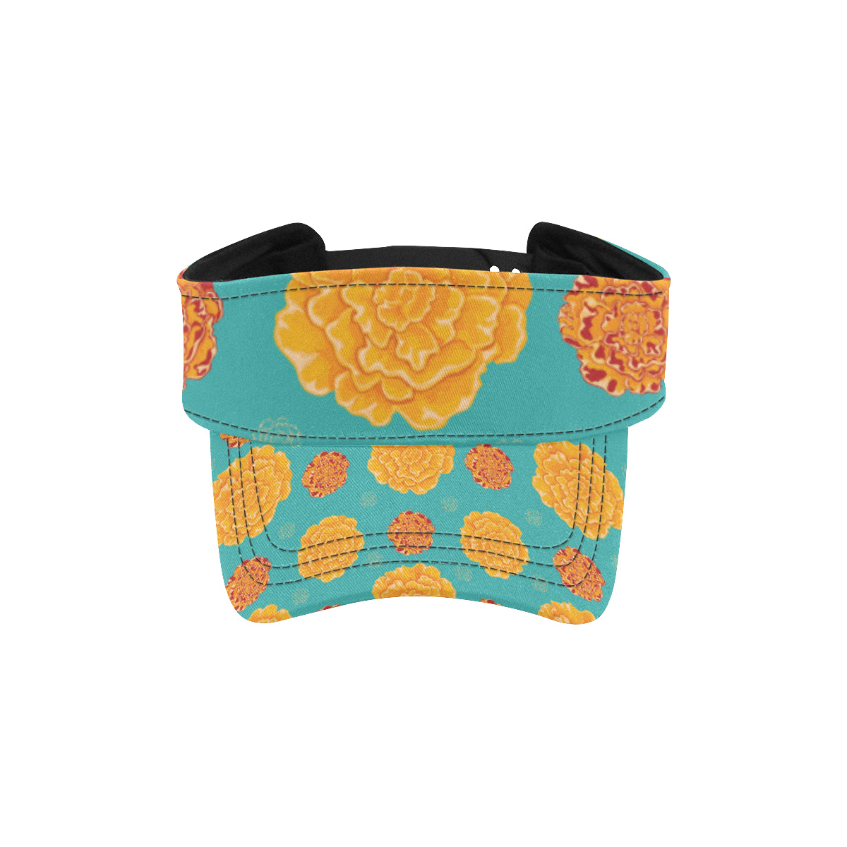 Marigold Pattern Print Design 02 Unisex Sun Visor