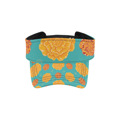 Marigold Pattern Print Design 02 Unisex Sun Visor