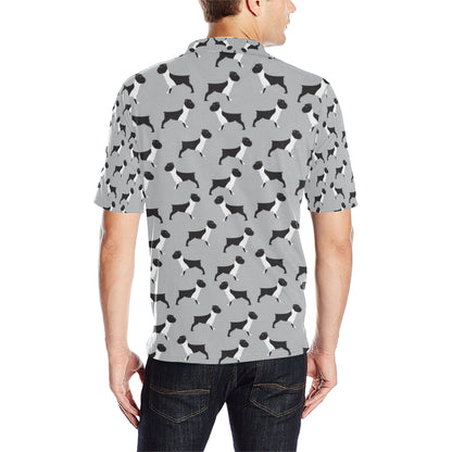 Boxers Pattern Print Design 01 Men Polo Shirt