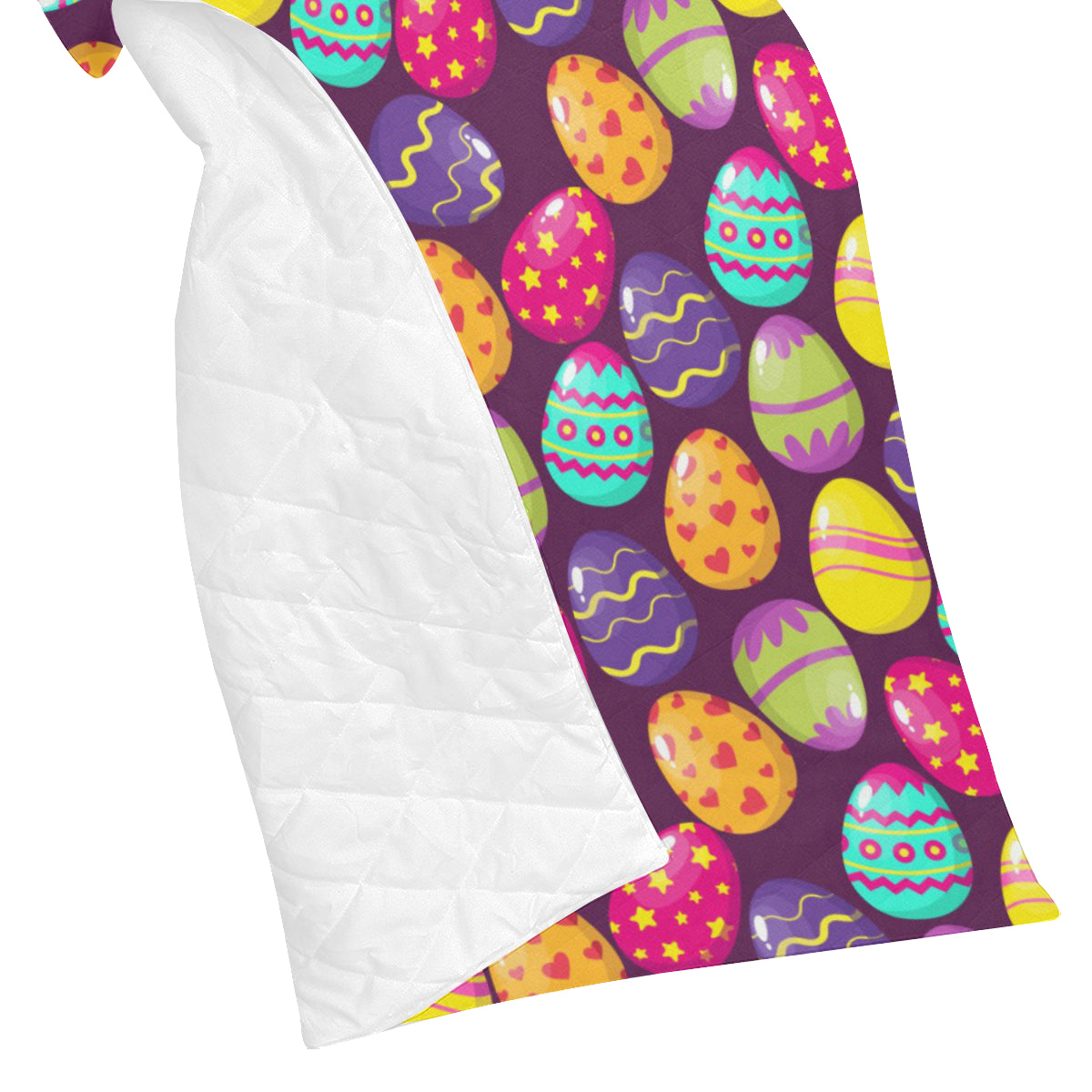 Easter Eggs Pattern Print Design RB04 Premium Quilt