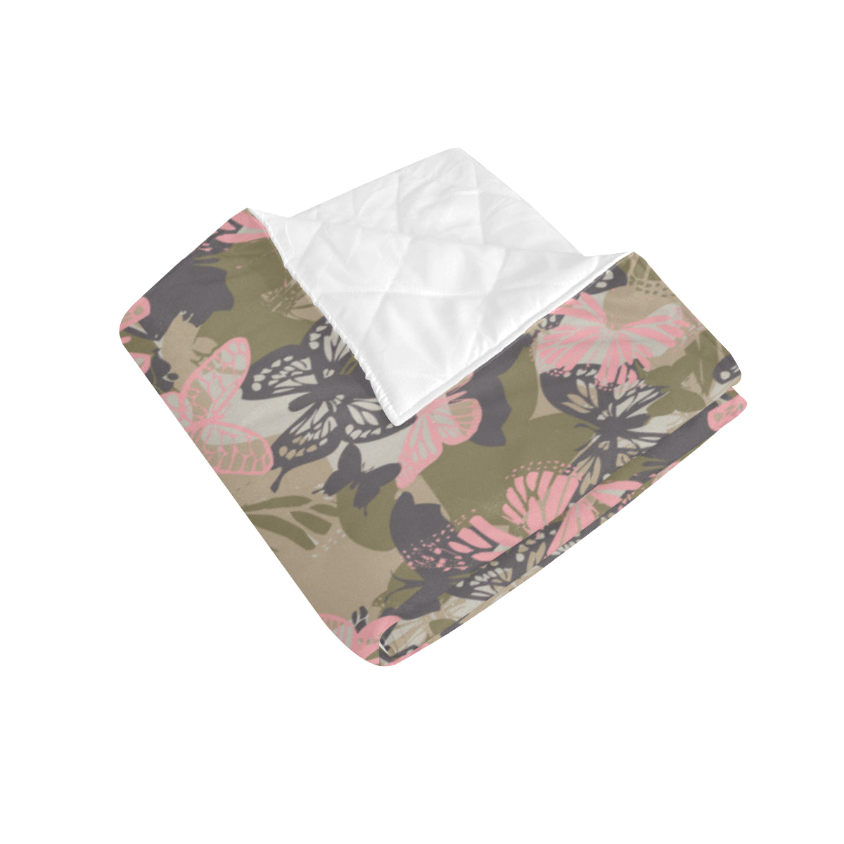 Butterfly camouflage Premium Quilt