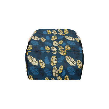 Banana Leaf Pattern Print Design BL09 Diaper Bag Backpack