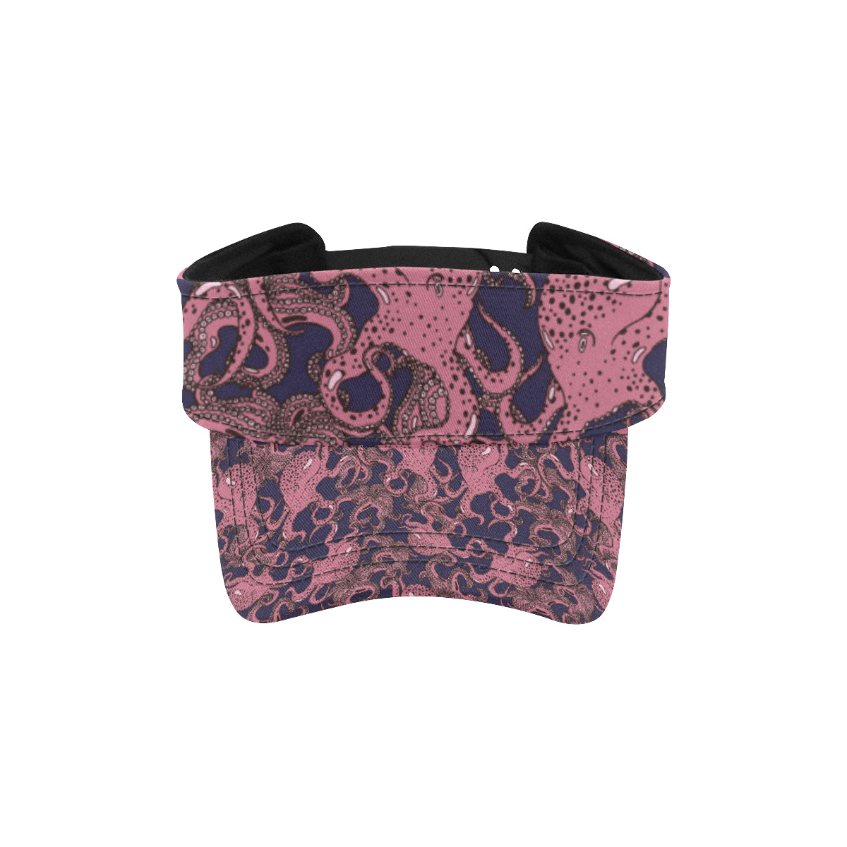 Octopus Pattern Print Design A03 Unisex Sun Visor