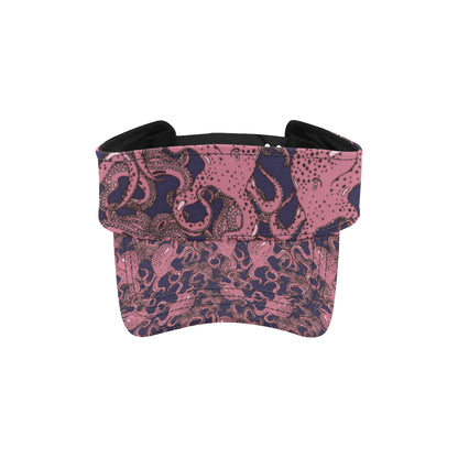 Octopus Pattern Print Design A03 Unisex Sun Visor