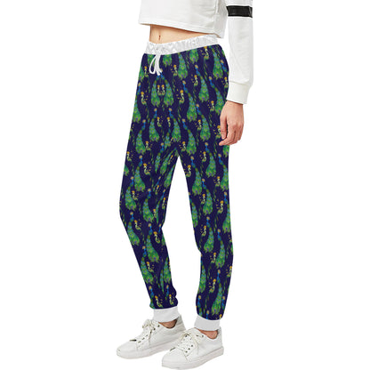 Peacock Art Design Print Unisex Sweatpants