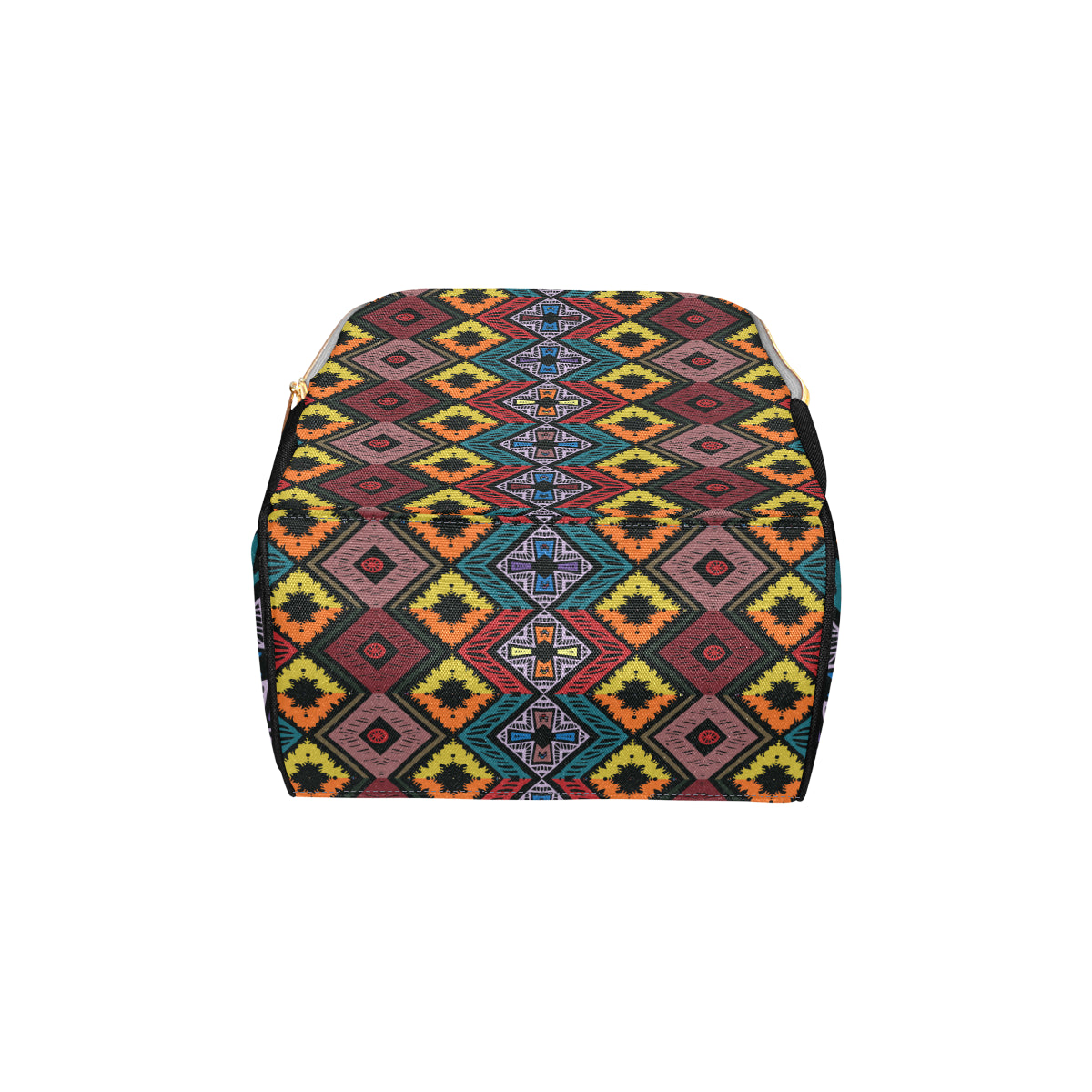 African Pattern Print Design 08 Diaper Bag Backpack
