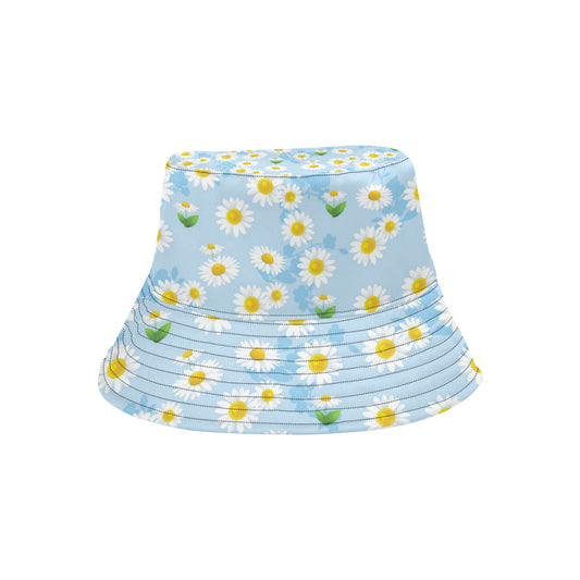 Daisy Pattern Print Design DS010 Unisex Bucket Hat