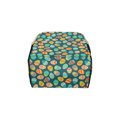 Easter Eggs Pattern Print Design RB09 Diaper Bag Backpack
