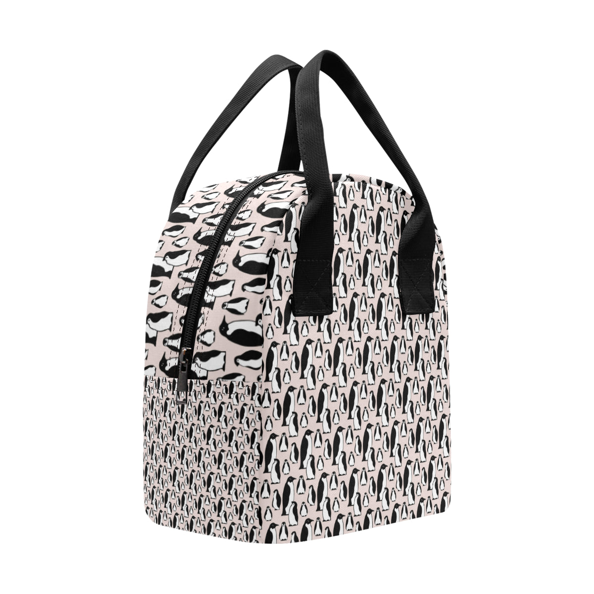 Penguin Themed Insulated Lunch Bag