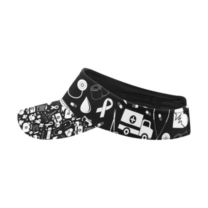 Medical Pattern Print Design 01 Unisex Sun Visor