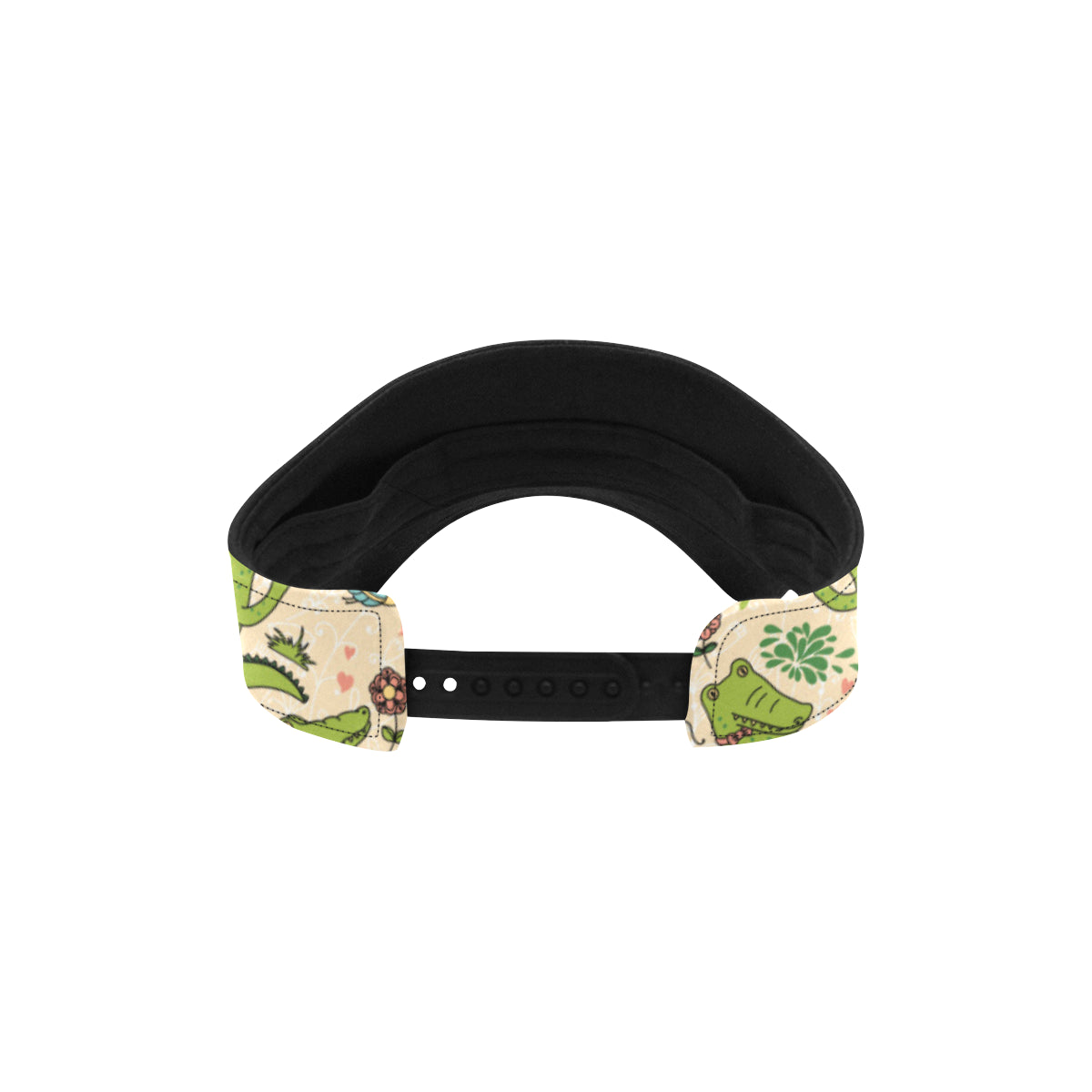 Alligator Pattern Print Design 01 Unisex Sun Visor