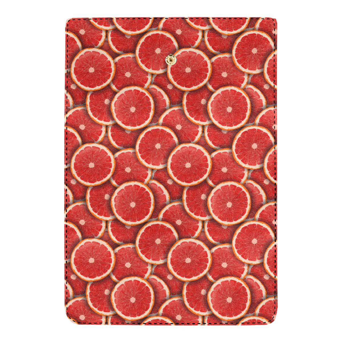 Grapefruit Pattern Print Design GF05 Women's Trifold Wallet
