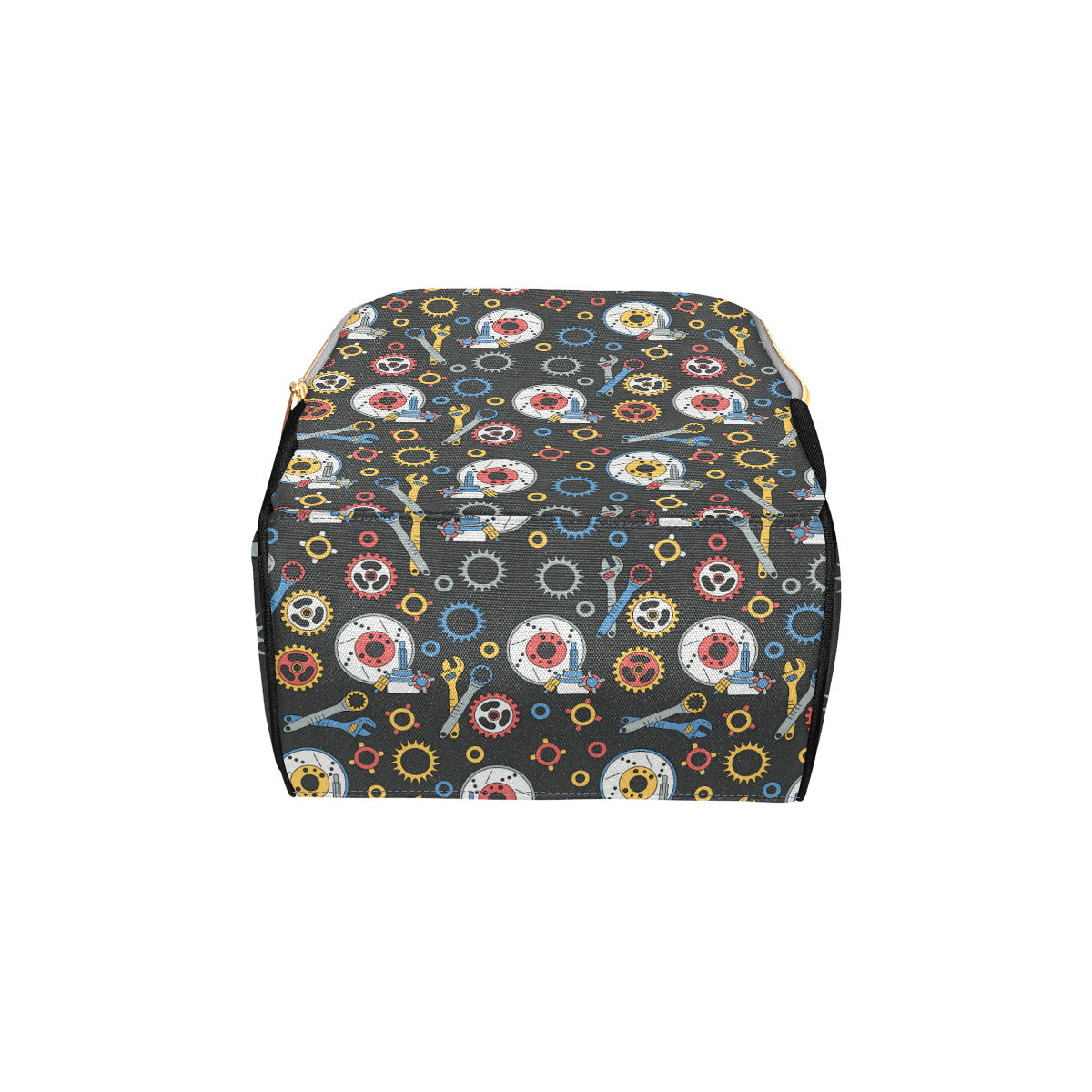 Mechanic Pattern Print Design 01 Diaper Bag Backpack