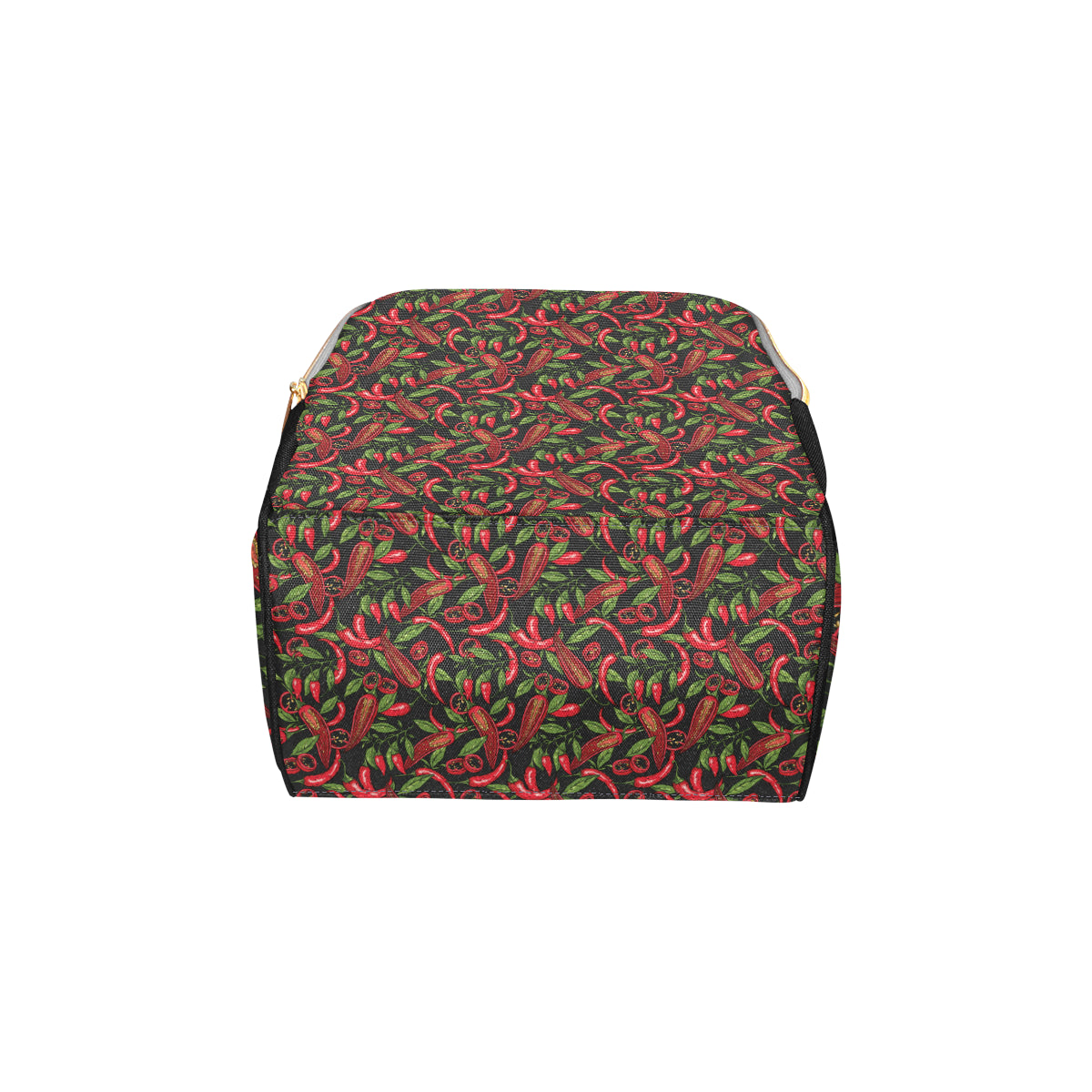 Chilli Pepper Pattern Print Design 02 Diaper Bag Backpack