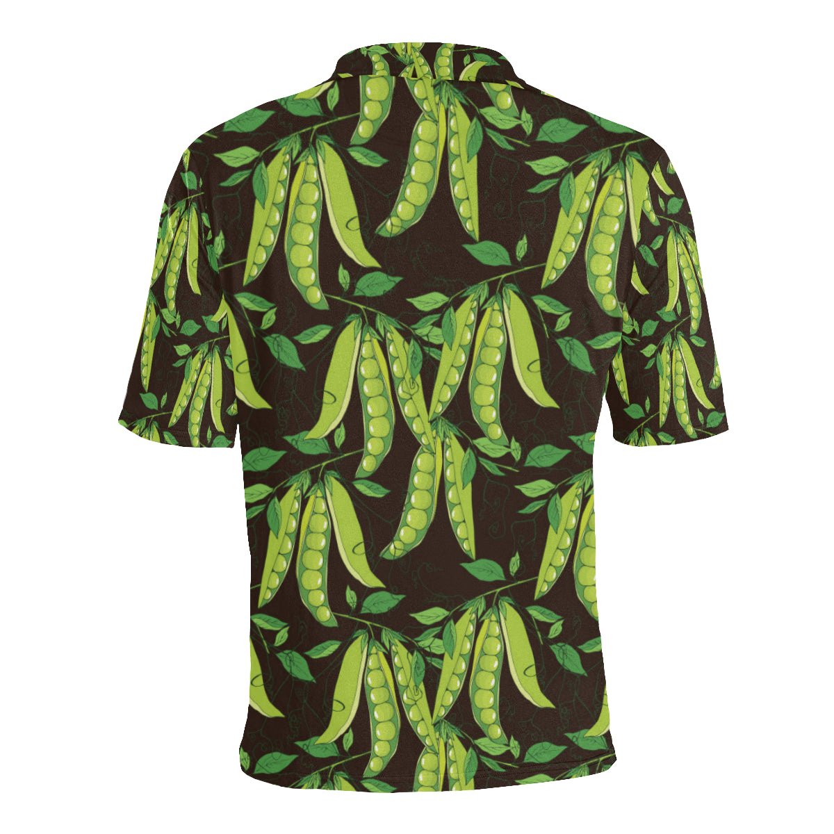 Peas Pattern Print Design A03 Men Polo Shirt
