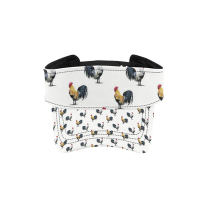 Chicken Pattern Print Design 02 Unisex Sun Visor