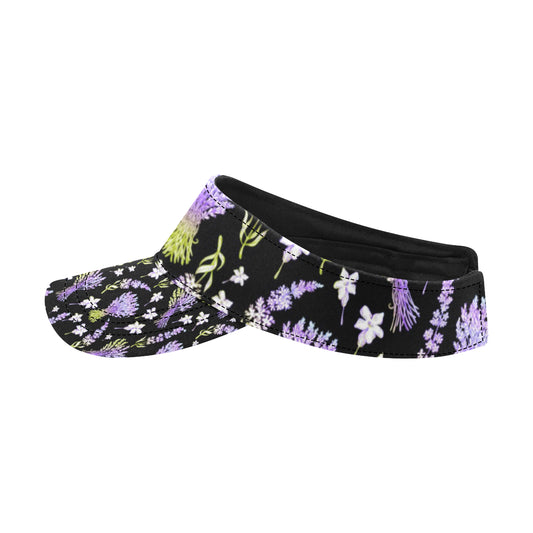 Lavender Pattern Print Design LV04 Unisex Sun Visor
