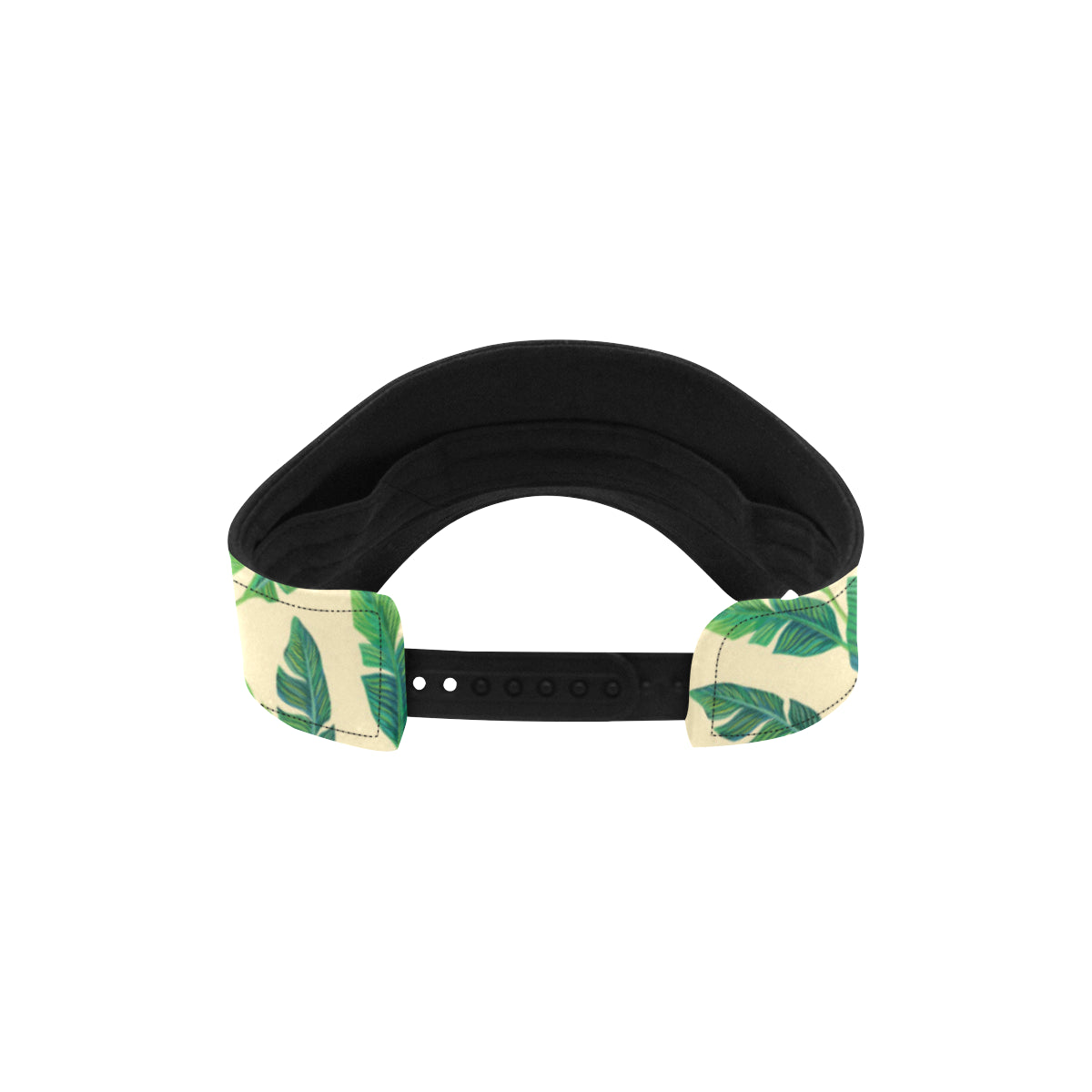 Banana Leaf Pattern Print Design 01 Unisex Sun Visor