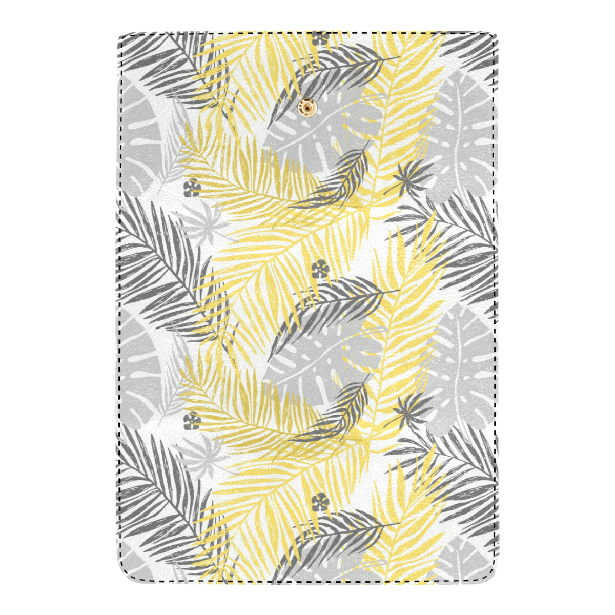 Palm Leaves Pattern Print Design PL012 Women's Trifold Wallet