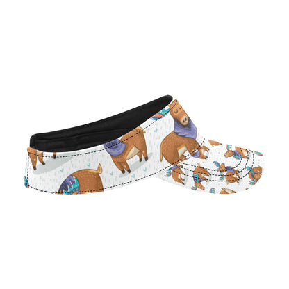 Moose Cute Pattern Print Design 01 Unisex Sun Visor