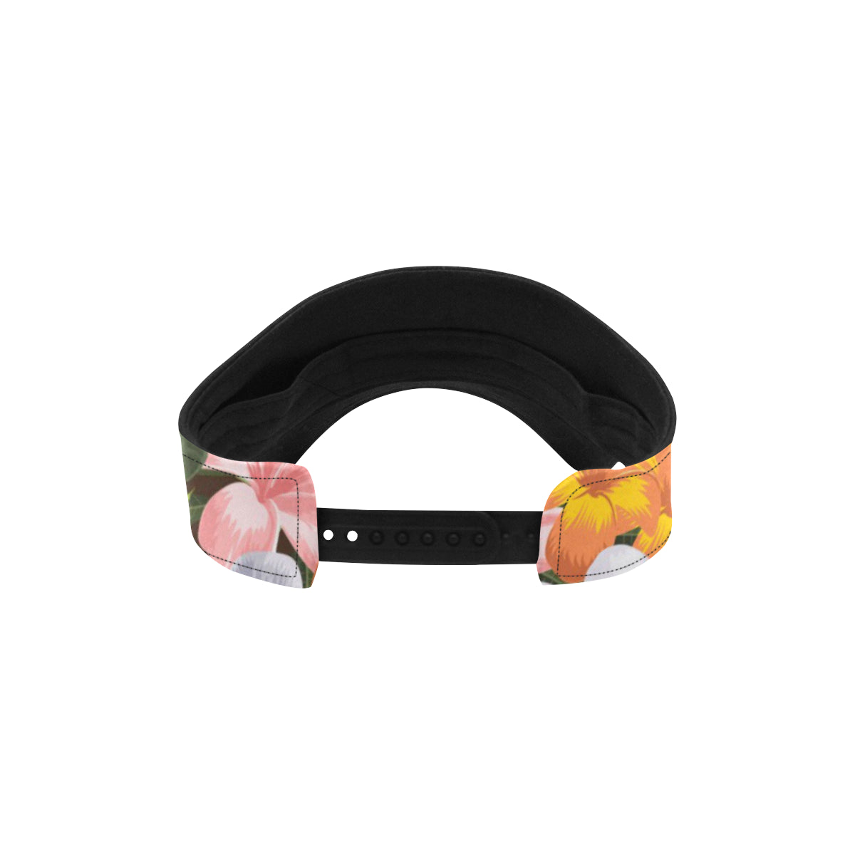 Plumeria Pattern Print Design PM03 Unisex Sun Visor