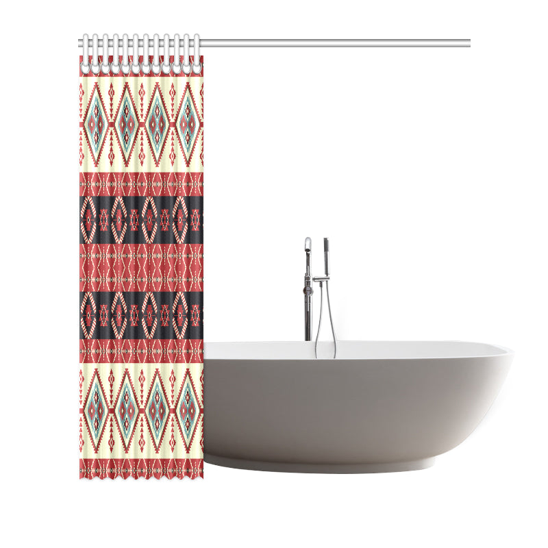 Navajo Pattern Print Design A05 Shower Curtain