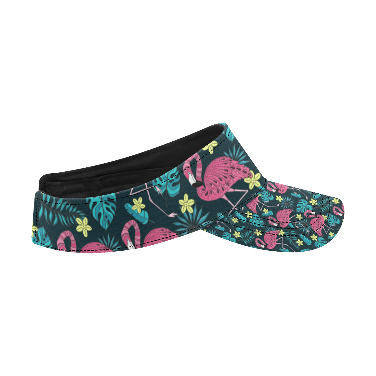 Flamingo Print Pattern Unisex Sun Visor