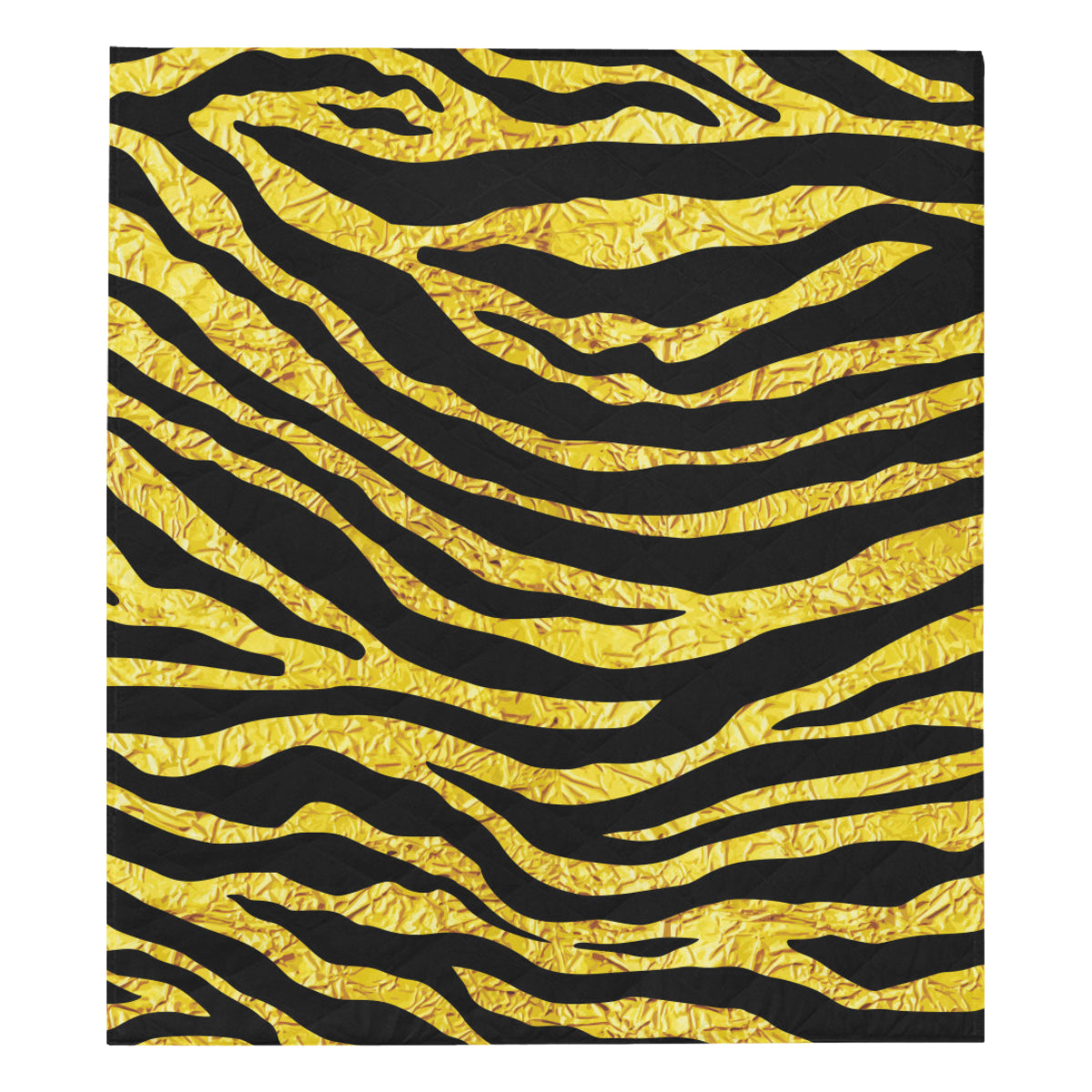 zebra Gold Premium Quilt