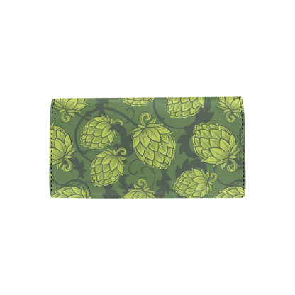 Hope Pattern Print Design 02 Women's Trifold Wallet