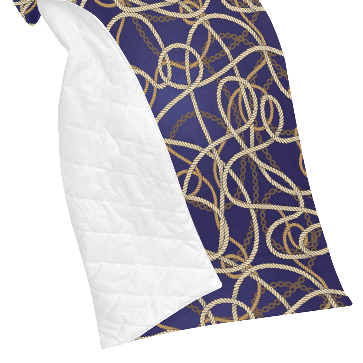 Rope Pattern Print Design A01 Premium Quilt