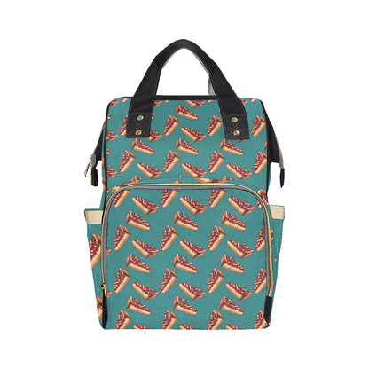Cheesecake Cherry Pattern Print Design CK03 Diaper Bag Backpack