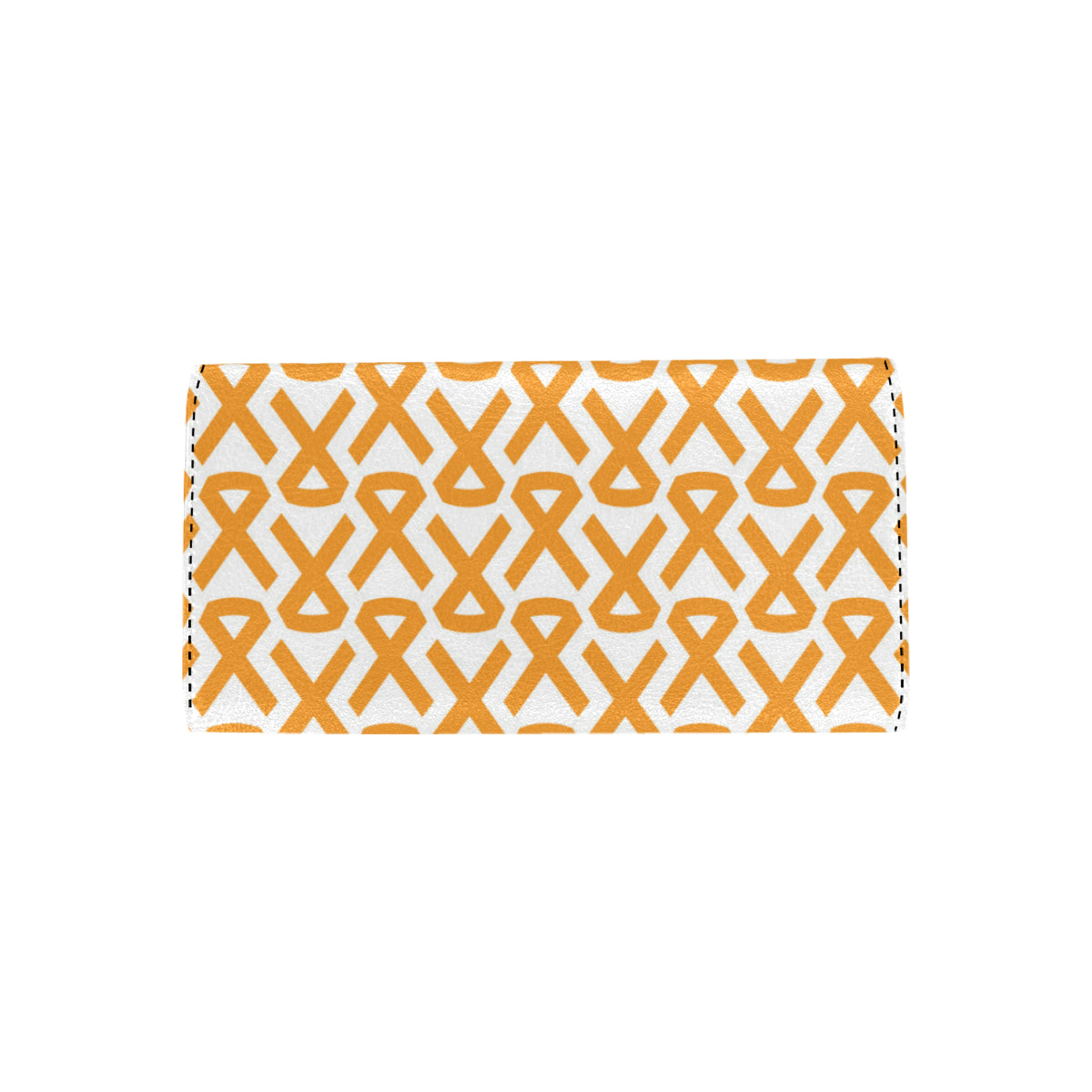 Appendix cancer Pattern Print Design 02 Women's Trifold Wallet