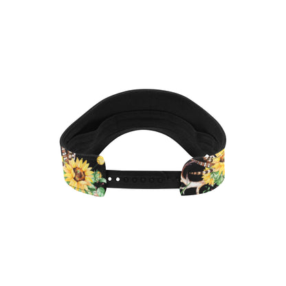 Sunflower Pattern Print Design SF08 Unisex Sun Visor