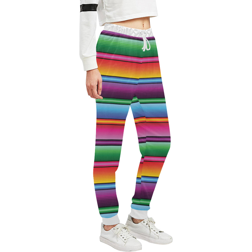 Mexican Blanket Colorful Print Pattern Unisex Sweatpants