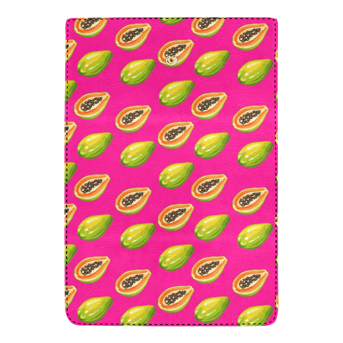 Papaya Pattern Print Design PP02 Women's Trifold Wallet